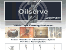 Tablet Screenshot of oilserve.com